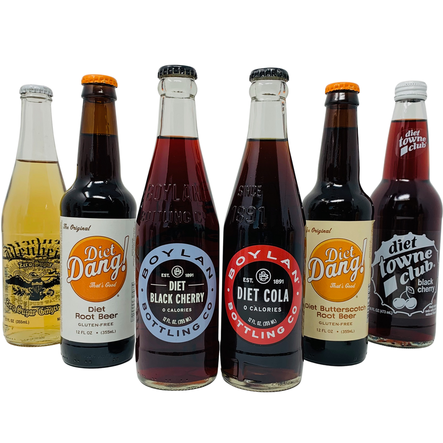 Ultimate Diet Soda Sampler Bottles