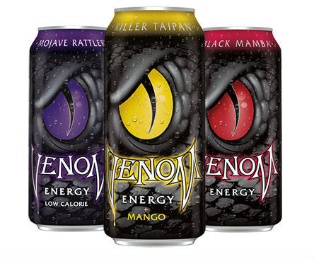 Venom Energy Drink Sampler - 16 oz (12 Cans)