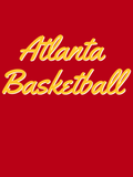 Personalized Atlanta Basketball T-Shirt - Red - Test - Decorate View
