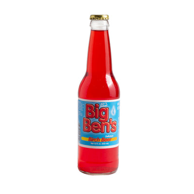 Big Ben's Red Birch Beer - 12 oz Glass Bottles