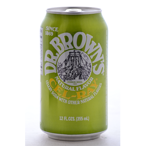 Dr. Brown's Cel Ray - 12 oz Cans