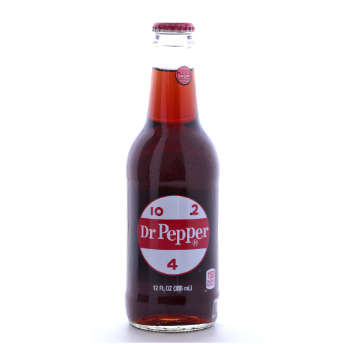 Dr Pepper Soda - 12 oz Glass Bottles