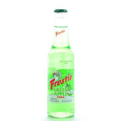 Frostie Green Apple - 12 oz Glass Bottles