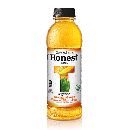 Honest Tea Organic Orange Mango Tea - 16.9 OZ (12 Pack) - Beverages Direct
