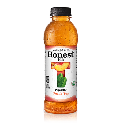 Honest Tea Organic Peach Tea - 16.9 oz (12 Pack)