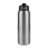 Test Personalized Initial Water Bottle (30 oz) - Center View