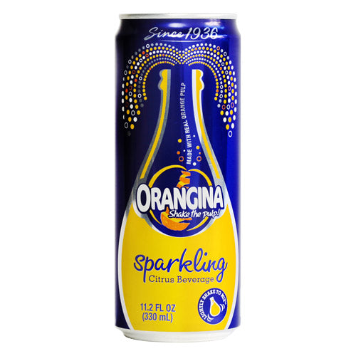 Orangina Sparkling Citrus - 11.2 oz (12 Cans)