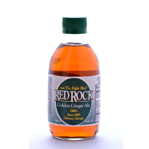 Red Rock Golden Ginger Ale - 10 oz Glass Bottles