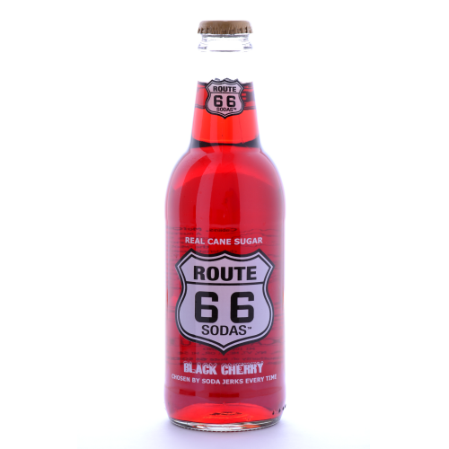 Route 66 Black Cherry - 12 oz (12 Pack) - Beverages Direct
