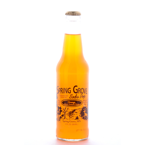 Spring Grove Orange - 12 oz (12 Pack) - Beverages Direct
