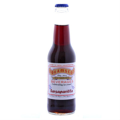 Squamscot Sarsaparilla Soda - 12 oz (12 Pack)