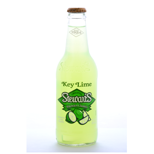 Stewart's Key Lime - 12 oz Glass Bottles