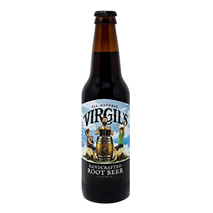 Virgil's Handcrafted Root Beer - 12 oz (12 Glass Bottles)